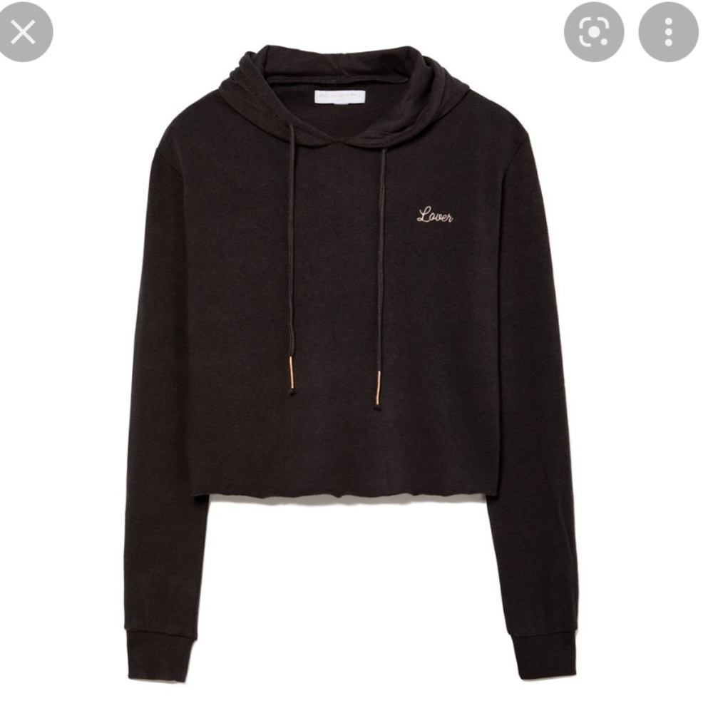 Spiritual Gangster cropped hoodie